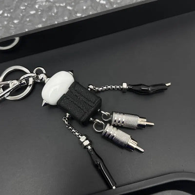 Luxury Robot Keychain Keyring Bag Charm