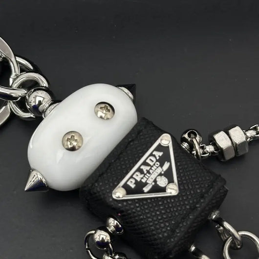 Luxury Robot Keychain Keyring Bag Charm