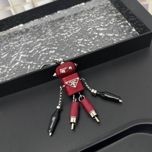 Luxury Robot Keychain Keyring Bag Charm