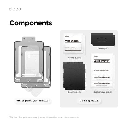 Privacy Glass+ Screen Protector [1 or 2 Pcs]