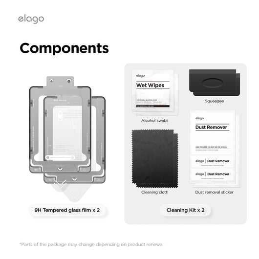 Privacy Glass+ Screen Protector [1 or 2 Pcs]
