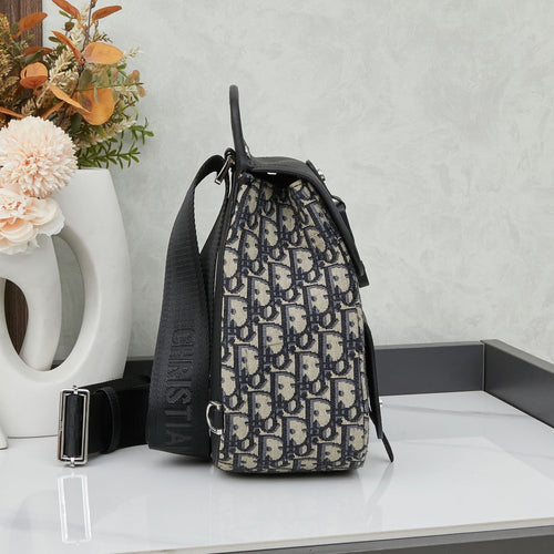 DR Saddle Style Mini Backpack Classic Oblique