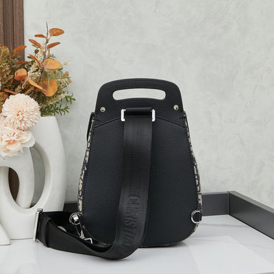 DR Saddle Style Mini Backpack Classic Oblique