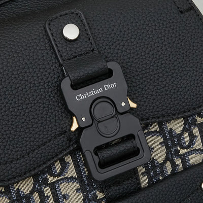 DR Saddle Style Mini Backpack Classic Oblique