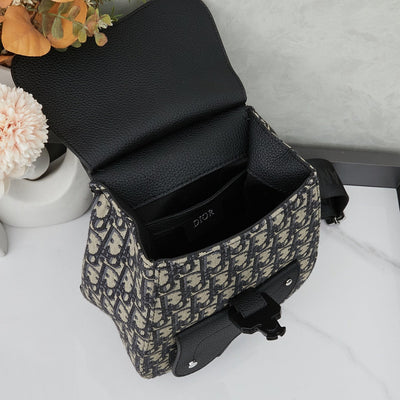 DR Saddle Style Mini Backpack Classic Oblique