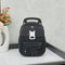 DR Leather Backpack Saddle Style White Stitches