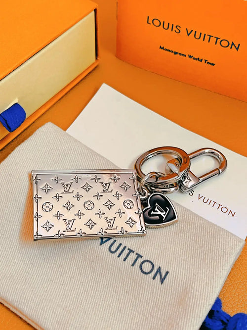 Designer Postal Envelop Key Chain Bag Charm