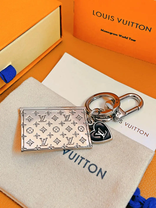 Designer Postal Envelop Key Chain Bag Charm