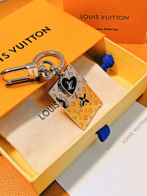 Designer Postal Envelop Key Chain Bag Charm
