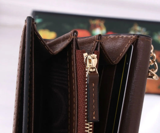 Supreme Canvas GG Chain Wallet Bag