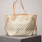 White Checkered Neverfull Handbag