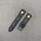 Gucci Apple Watch Band Black Leather Style