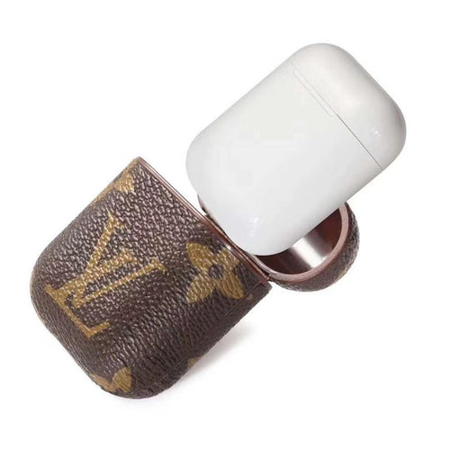 Fashion Brown Monogram AirPods Case for 1-2 Generation