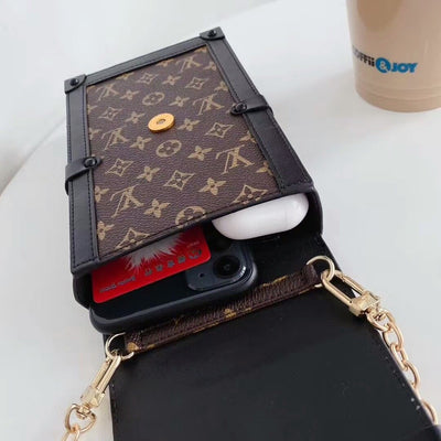 Designer Vertical Trunk Pochette Small Bag