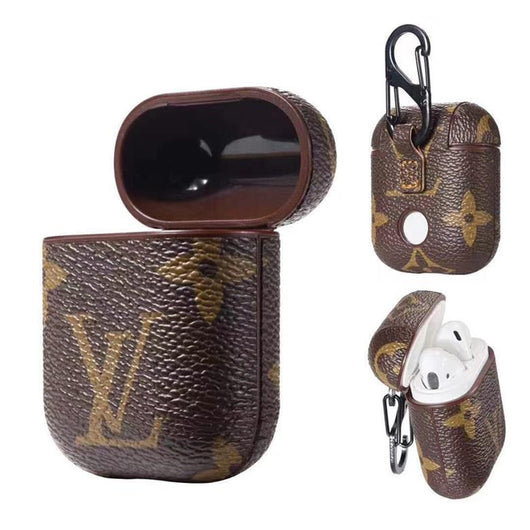 Fashion Brown Monogram AirPods Case for 1-2 Generation