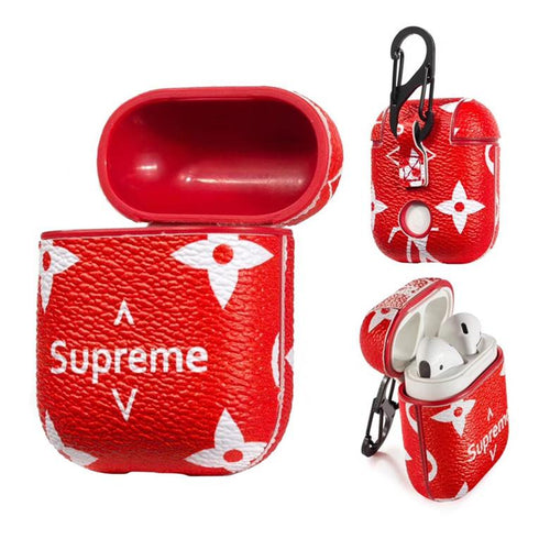 LV Supreme AirPods Case for1-2 Generation