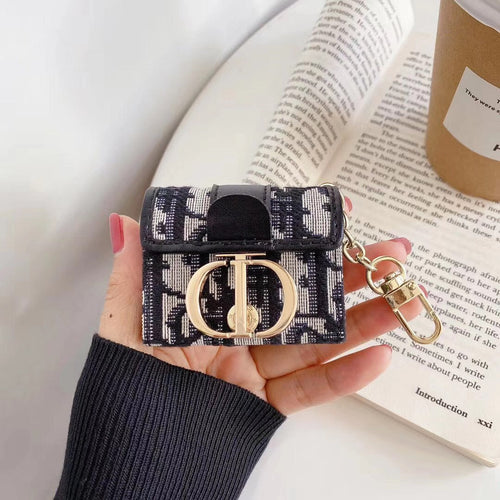 DR AirPod Case for 2-3-Pro Gen Fabric Leather