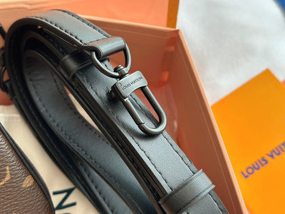 Fashion Crossbody Utility Phone Bag Black Hardware
