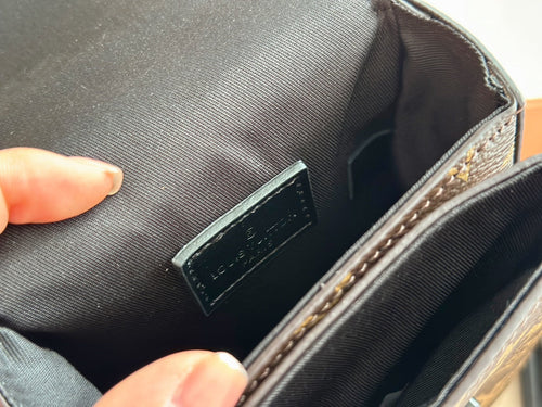 Fashion Crossbody Utility Phone Bag Black Hardware