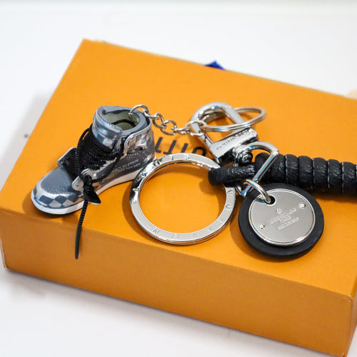 LV Black Sneaker Keychain