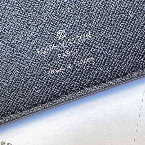 LV Black Monogram Wallet Tri-fold