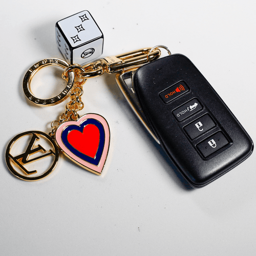 Luxury Designer KeyChain Fortune Cube Bag Charm