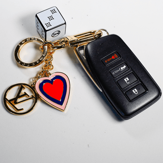 Luxury Designer KeyChain Fortune Cube Bag Charm