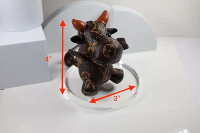 LV Cow KeyChain Bag Charm Decoration Accessory